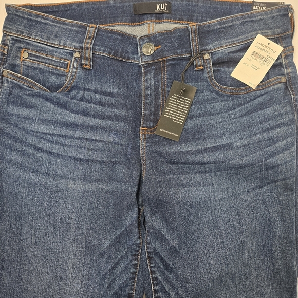 KUT From The Kloth Natalie High-Rise Bootcut Jeans Size 14 NWT - Picture 5 of 7